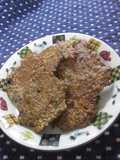 Roasted Sesame Crackers Made With Thin Toasted Barley Flour