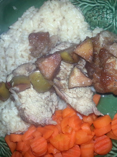 A picture of Baked Apple Pork Tenderloin.