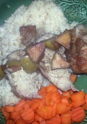 A picture of Baked Apple Pork Tenderloin.
