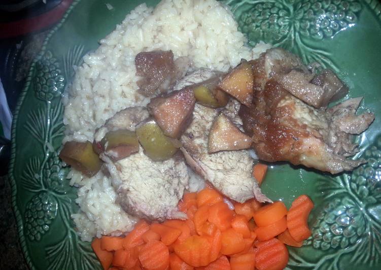 Baked Apple Pork Tenderloin