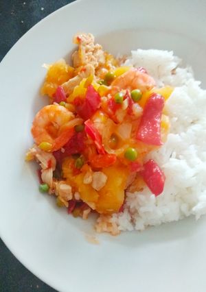 Foto resep Udang Paprika