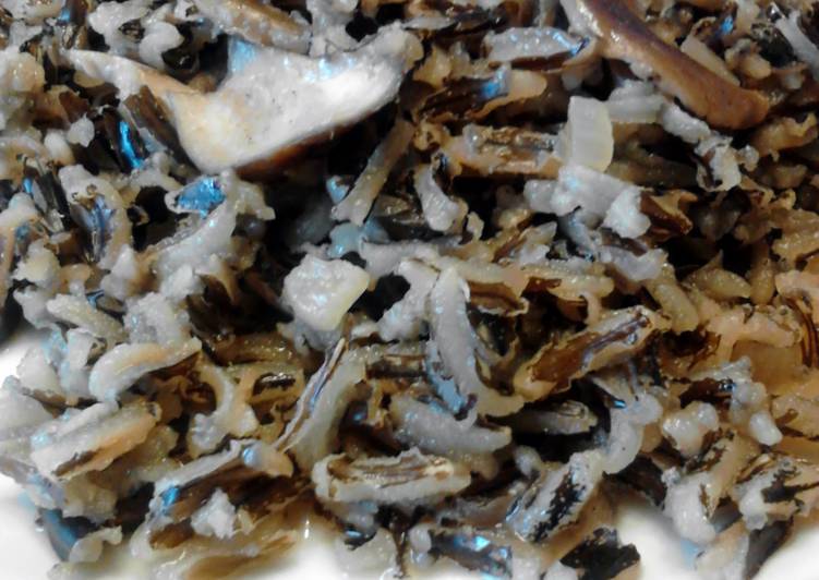 How to Prepare Quick Wild Rice W/ Shiitake Mushrooms Vegan