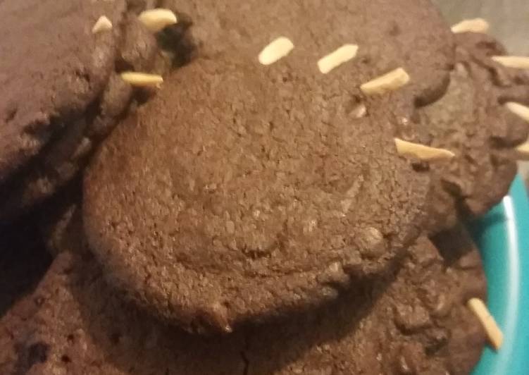Recipe of Super Quick Homemade Double chocolate bear paw sugar cookies