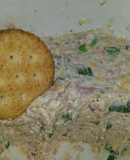 Ham and bacon cheese ball