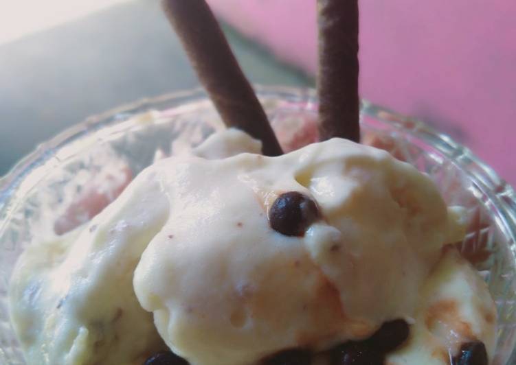 Ice krim vanilla beng-beng