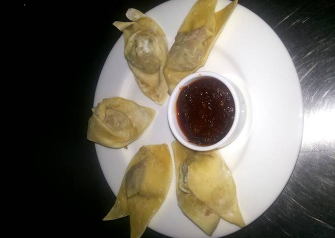 Recipe of Quick chicken wonton