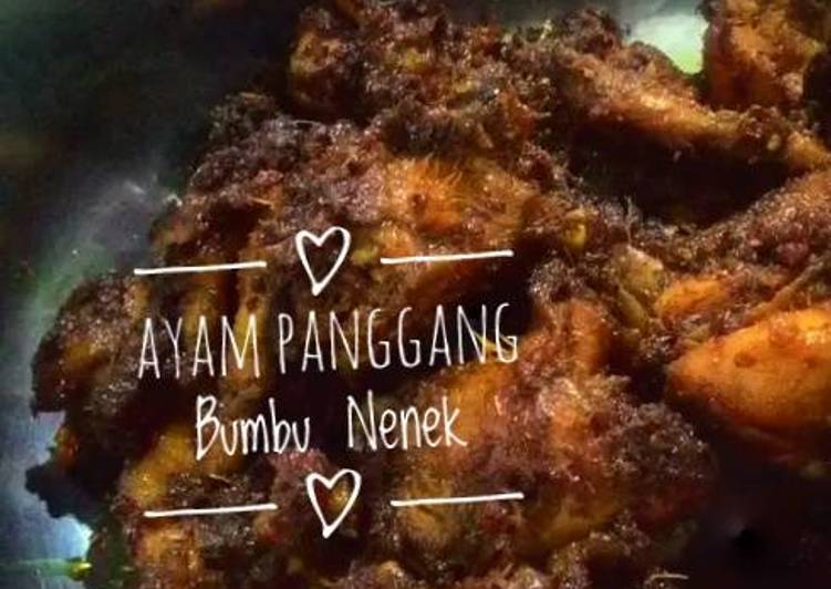 Ayam panggang bumbu nenek