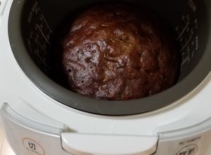 Una foto de Banana bread en arrocera (rice cooker)