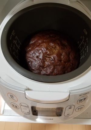 Una foto de Banana bread en arrocera (rice cooker)