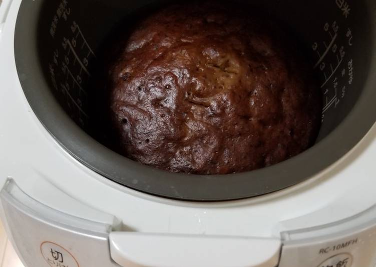 Banana bread en arrocera (rice cooker)