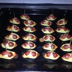 A picture of Pigs In Blanket.