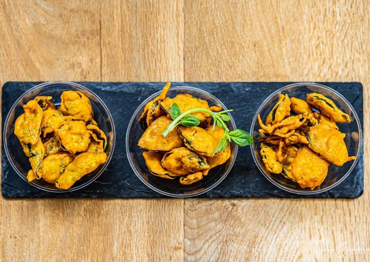 Simple Way to Make Ultimate Crispy basil pakora