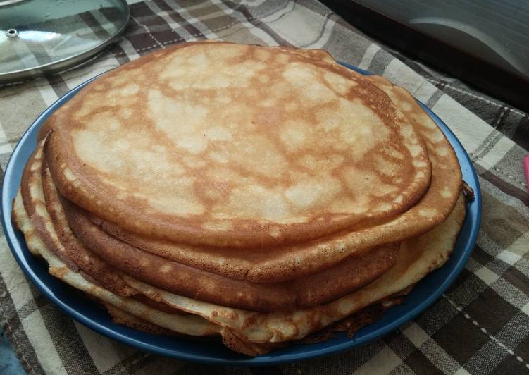 Recipe of Super Quick Homemade Perfect Blinches (Crepes)