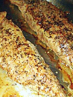 A picture of Orange Glazed Pork Tenderloin.
