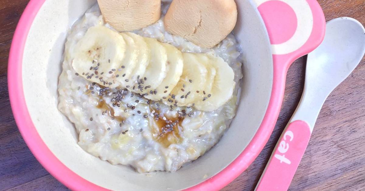 Resep Banana Cinnamon Oat Mpasi 12 M+ oleh Ervina .S Cookpad