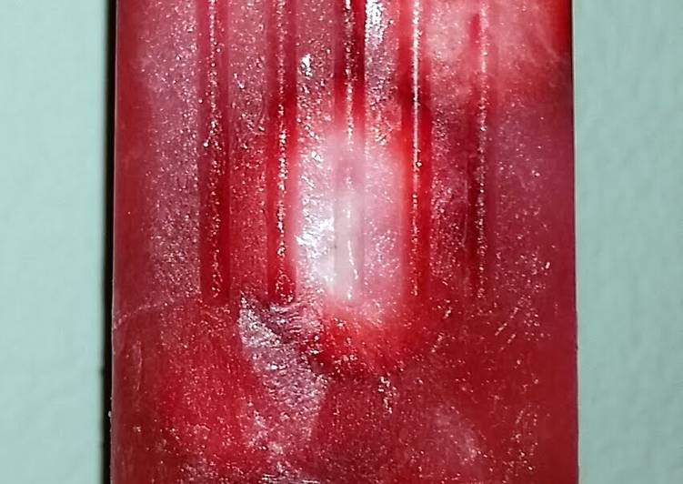 Steps to Prepare Super Quick Homemade Bacardi Berry Adult Popsicle