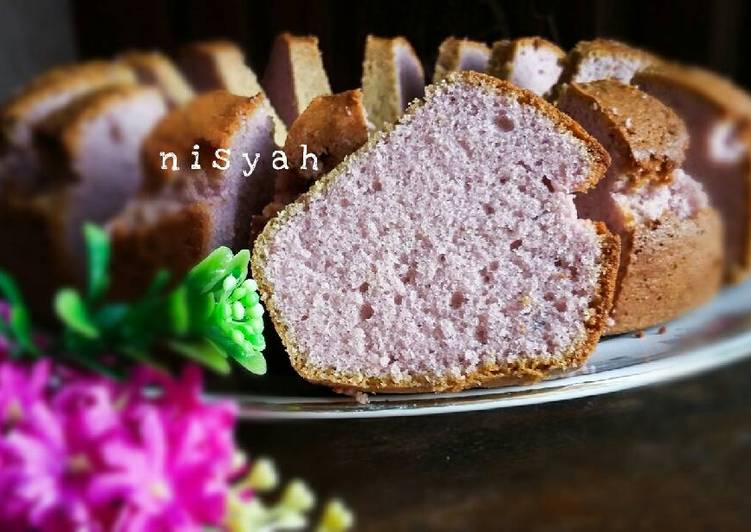 Bolu Nutrijell Blueberry ~ Empuk, Kenyal & Kempus 😋