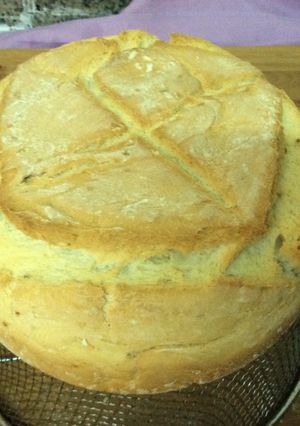 Una foto de Pan de ajo y orégano