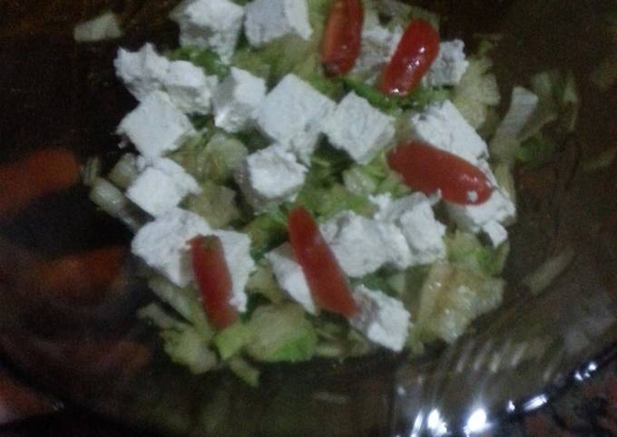 HCG diet meal 8: Greek salad style