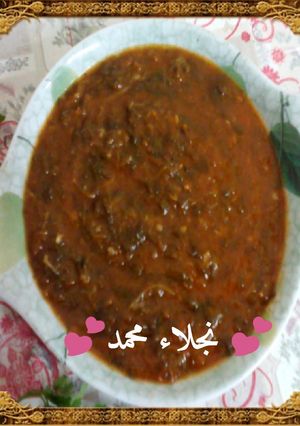 صورة لوصفة طريقة عمل سبانخ بالطماطم