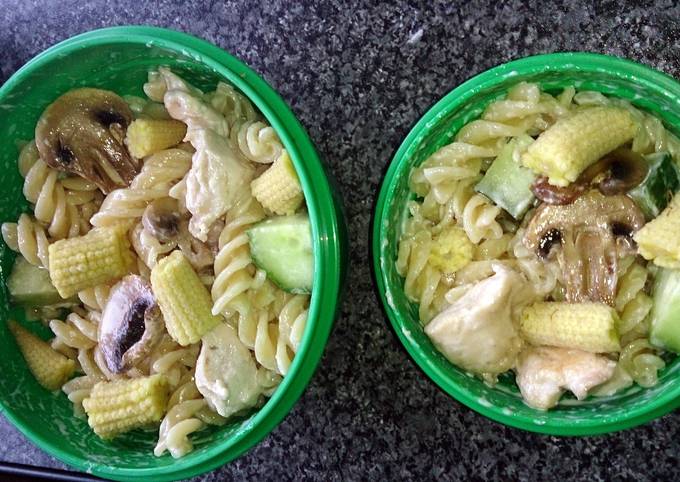 children's chicken pasta pots