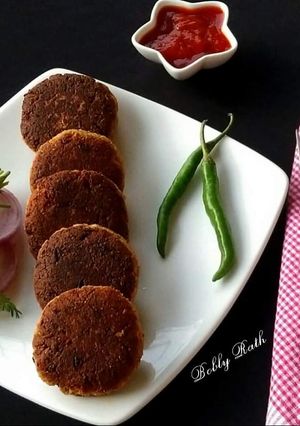 A picture of Paneer Galouti Kebab.