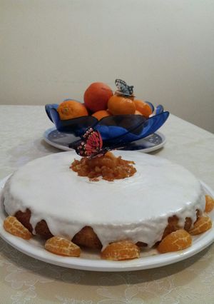 A picture of AMIEs Fresh ORANGE Cake.