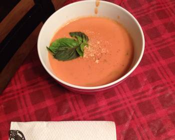 Best Recipe Creamy Tomato Basil Soup Delicious and Healthy