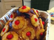 A picture of honey ham