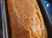 Una foto de pan de molde keto