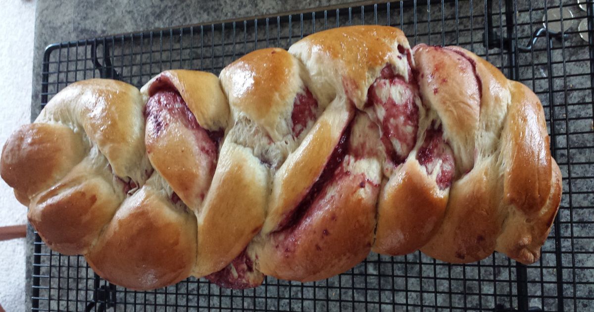 Raspberry Braid Recipe by Grill-Master