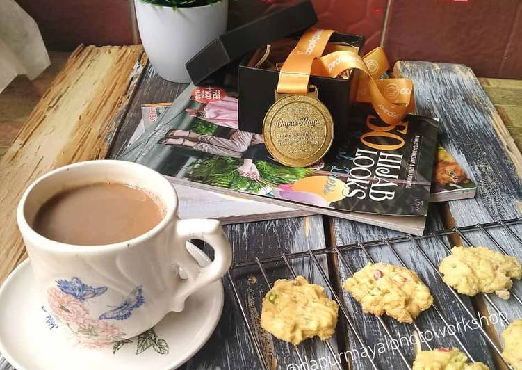 Resep: EnakVanila Rainbow chips cookies