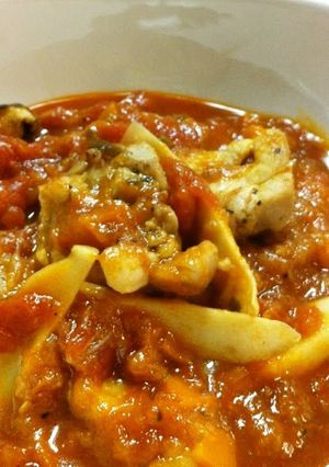 A picture of Chicken & Tomato Stew from Vegetable Soup.