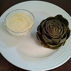 A picture of Fresh Artichokes, Preparing and Serving.
