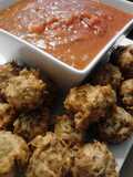 Louki Kofta ( Indian zucchini balls ) with vegetarian instructions