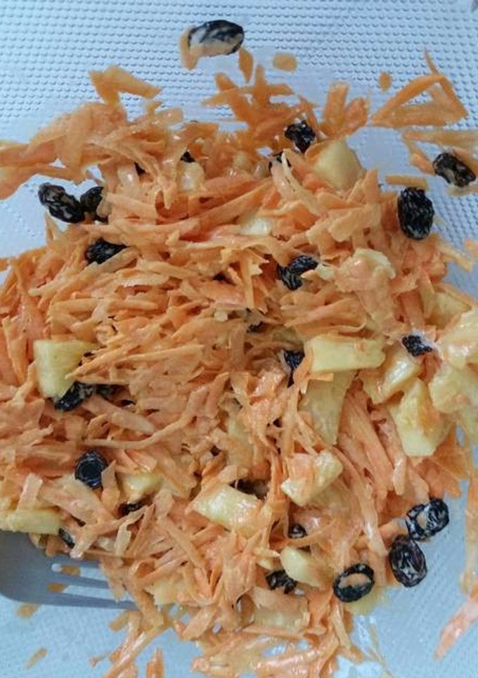 Una foto de Ensalada de zanahoria fácil de preparar