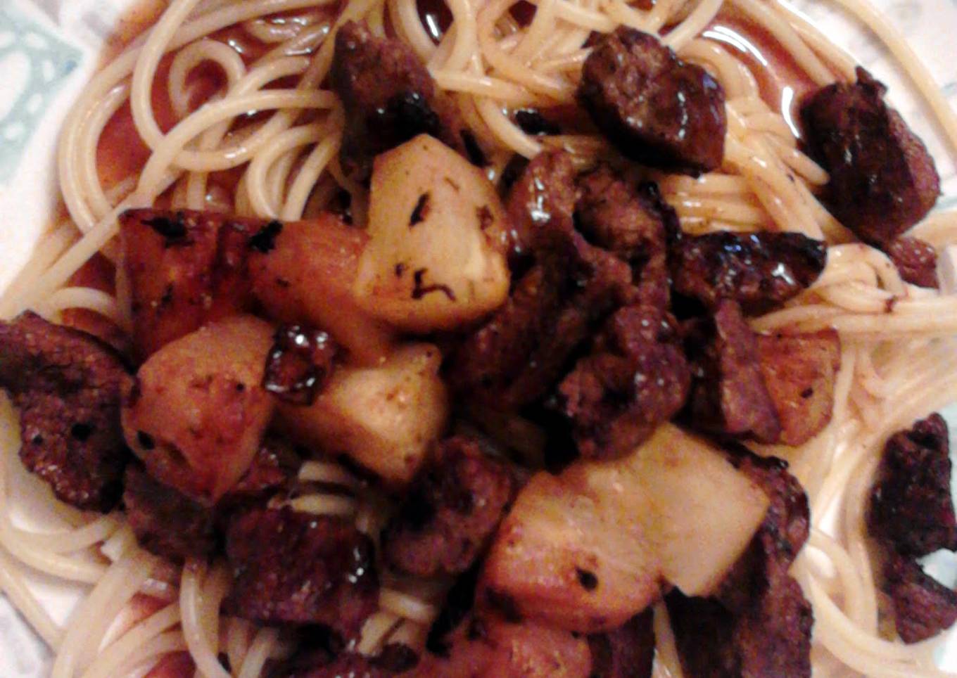 HuHot inspired Venison and Pineapple