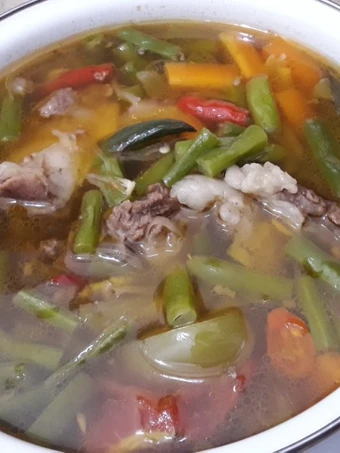 Cara Mudah Menyiapkan Resep 51. Asem-asem iga sapi nan wangi sedap Anti Ribet, Bisa Manjain Lidah