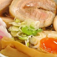 A picture of Char Siu Pork and Marinated Soft Boiled Eggs for Ramen.