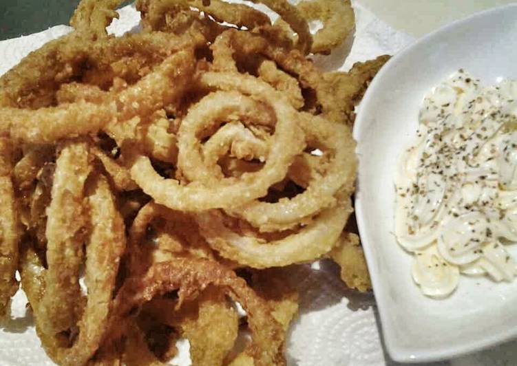 Step-by-Step Guide to Prepare Any-night-of-the-week Crunchy Onion Ring