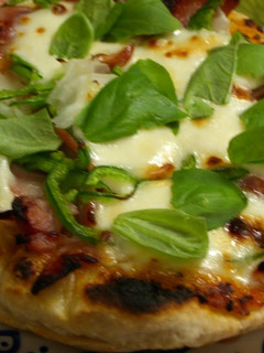 A picture of Stonebaked-Style Pizza That Anyone Can Do.