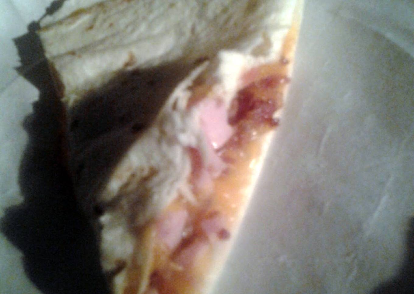 Ham N Bacon Quesadillas