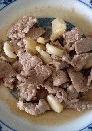 รูปของ หมูกระเทียม คลีน ง่ายๆ