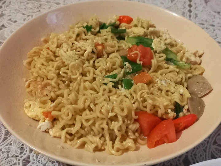 Langkah Mudah untuk Membikin Resep Mie tek-tek bumbu iris yang Enak Banget Anti Ribet, Mantap