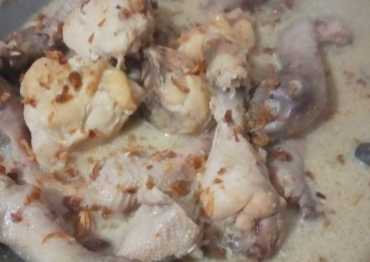 Resep Baru Opor Ayam Putih Lebaran Istimewa Lezat Mantap