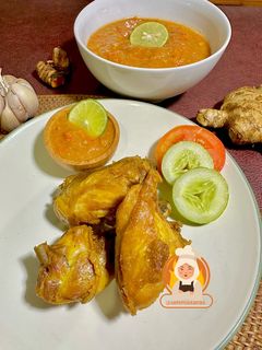 Foto resep Ayam Ungkep Bumbu Kuning