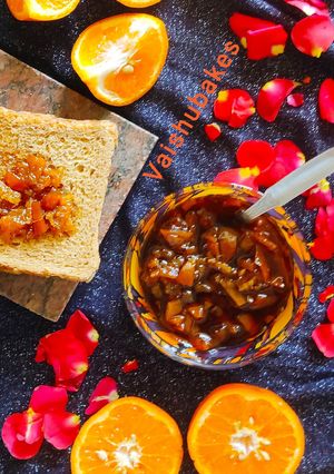 A picture of Orange Jaggery Marmalade.