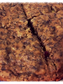 Una foto de Torta De Banano Vegana Y Sin Horno