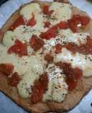 Pizza de harina integral