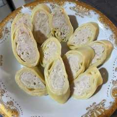 รูปของ Chicken egg roll